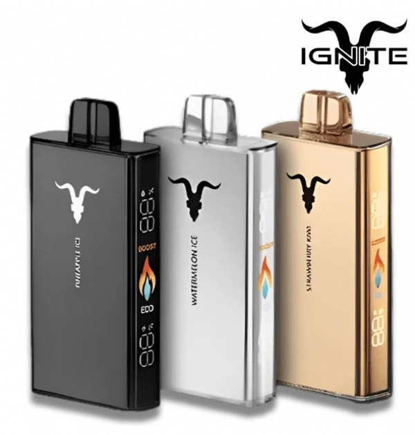 Pod Descartvel Ignite V250 25.000 Puffs Black/Gold/Silver